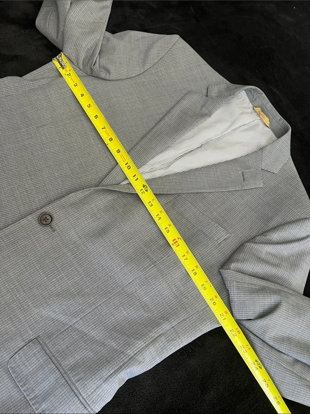 Brooks Brothers Blue and Gray Pinstripe Sport Coat